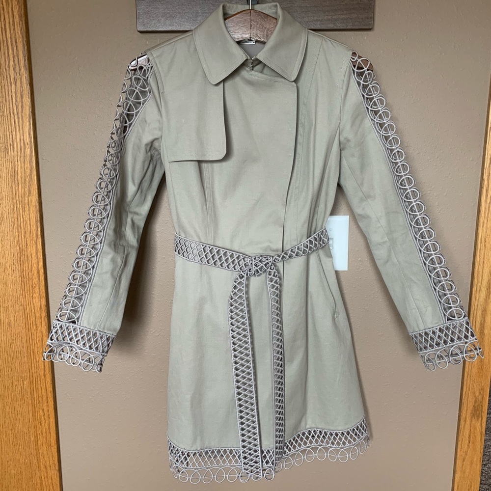 Elie Tahari trench coat